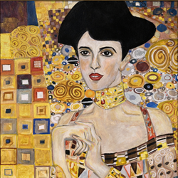 Sophia zhang - Klimt Study in Gold